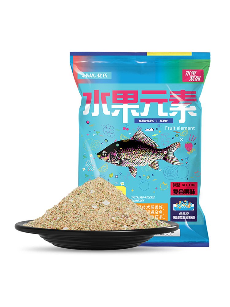 The ferocious fruit element of the deep-sea red radish new bait is rich in seafood protein fennel bait