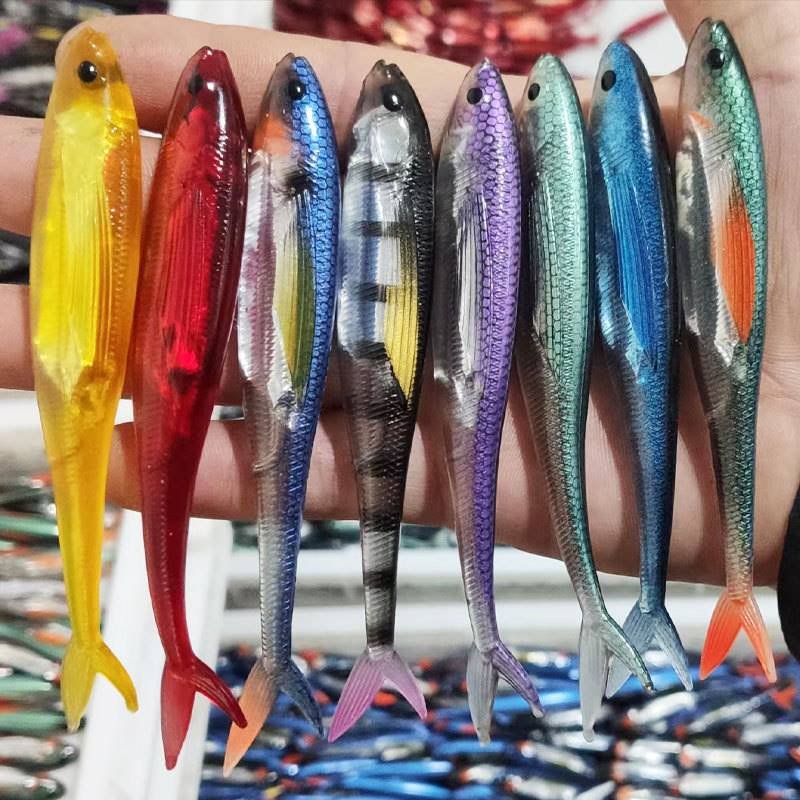 FLYING FISH BAIT 3D BAIT T-TAIL ALUMINUM SIMULATOR BAIT BASTOCHE FISH TUNA BAIT