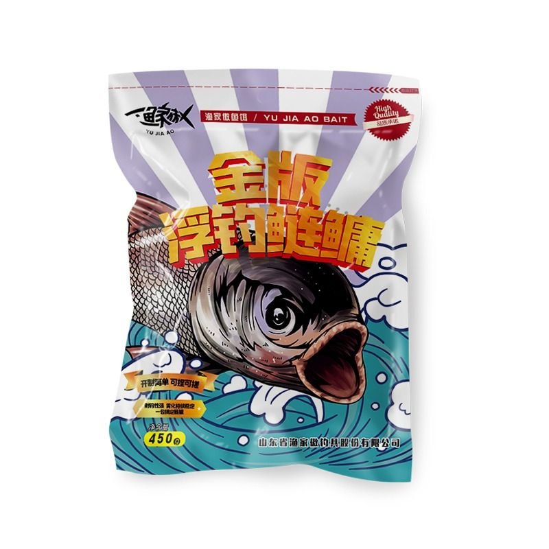 Gold-formed floss baits for the big fish and white-head fish