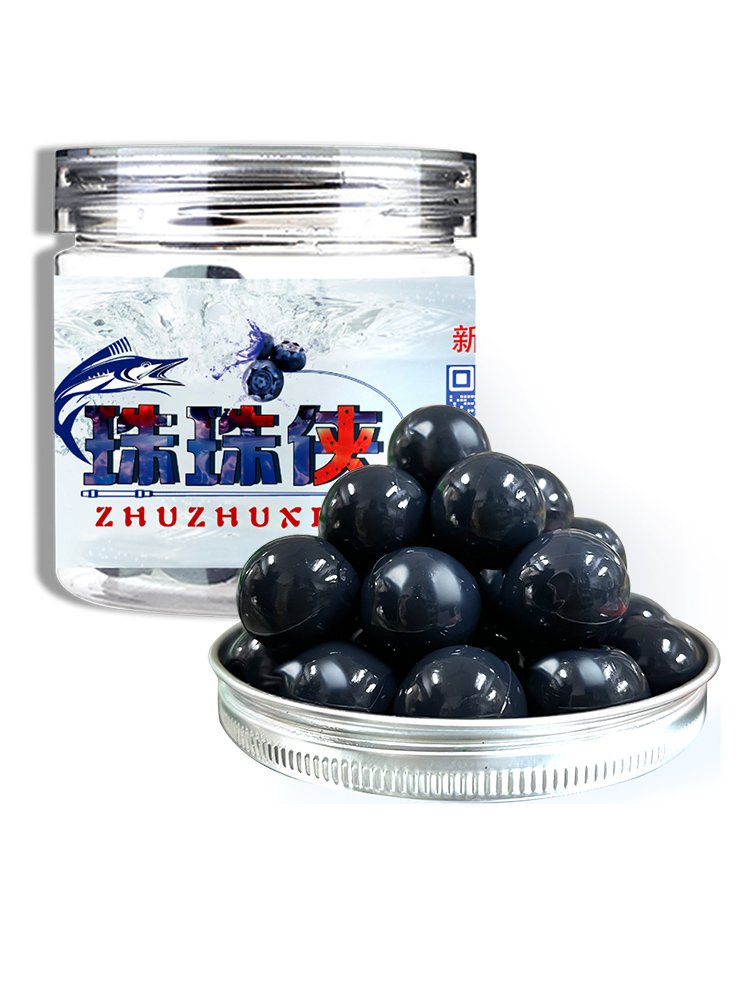 The Everest Bluefish soft-coloured bait plumbby black pits are used to fish for the slow sinking of the water