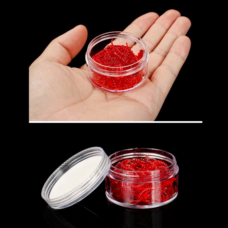 An export version of the mini-Luya bait, a swab-flavored freshwater bait imitating a red worm bait mackerel bait molluscs