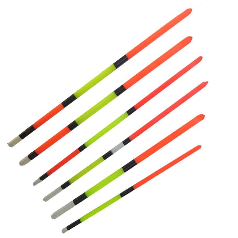 FISH FLOATS WITH COARSE TAILS, ZOOMING TAILS, DIY HANDMADE MATERIALS, FLUORESCENT HARD TAILS