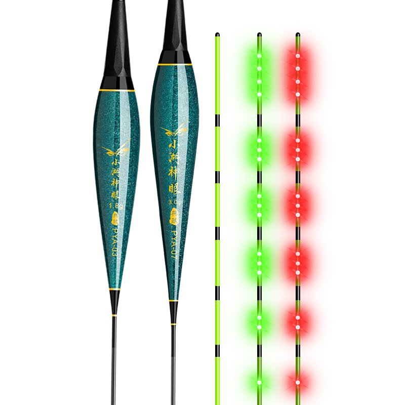 All-Green Laser hard-tailed, color-changed electron drifting day and night, with both ferocious fish drifting at night