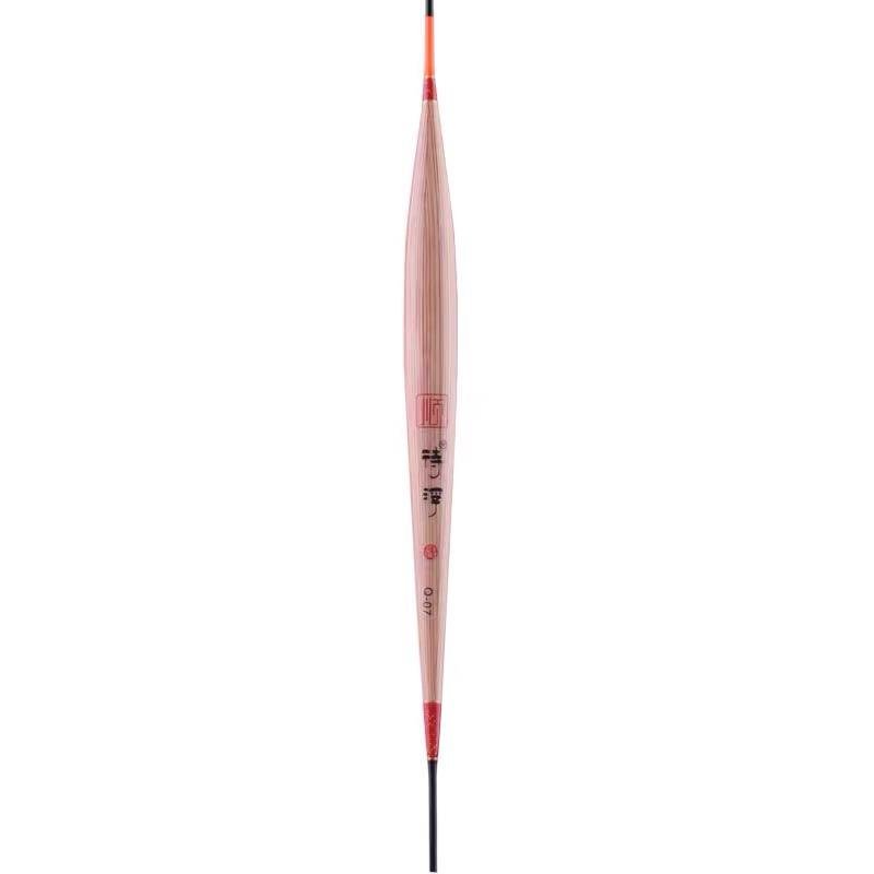 The reed floats in shallow water, and it's sharper and sharper