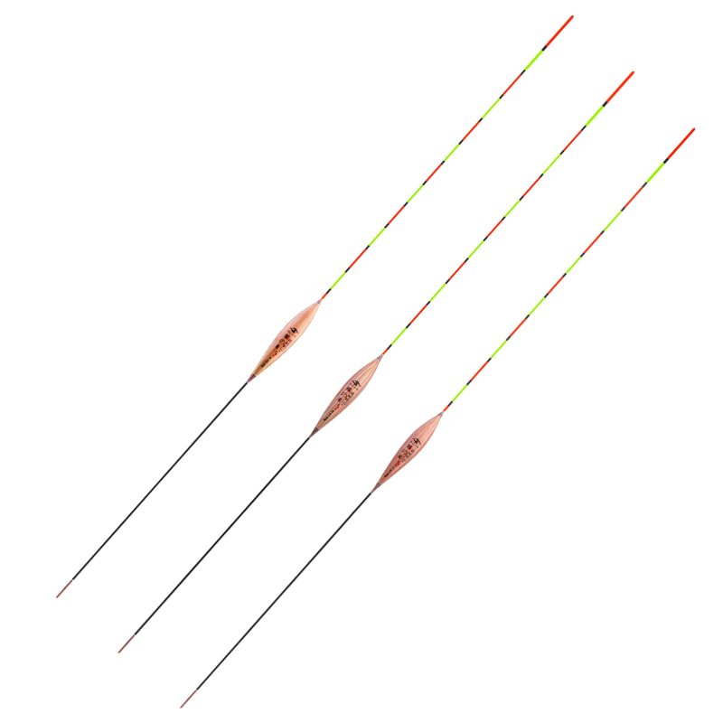 The shelled reed floats, the black pit races with a high sensitivity, and the fish carp floats with a high profile