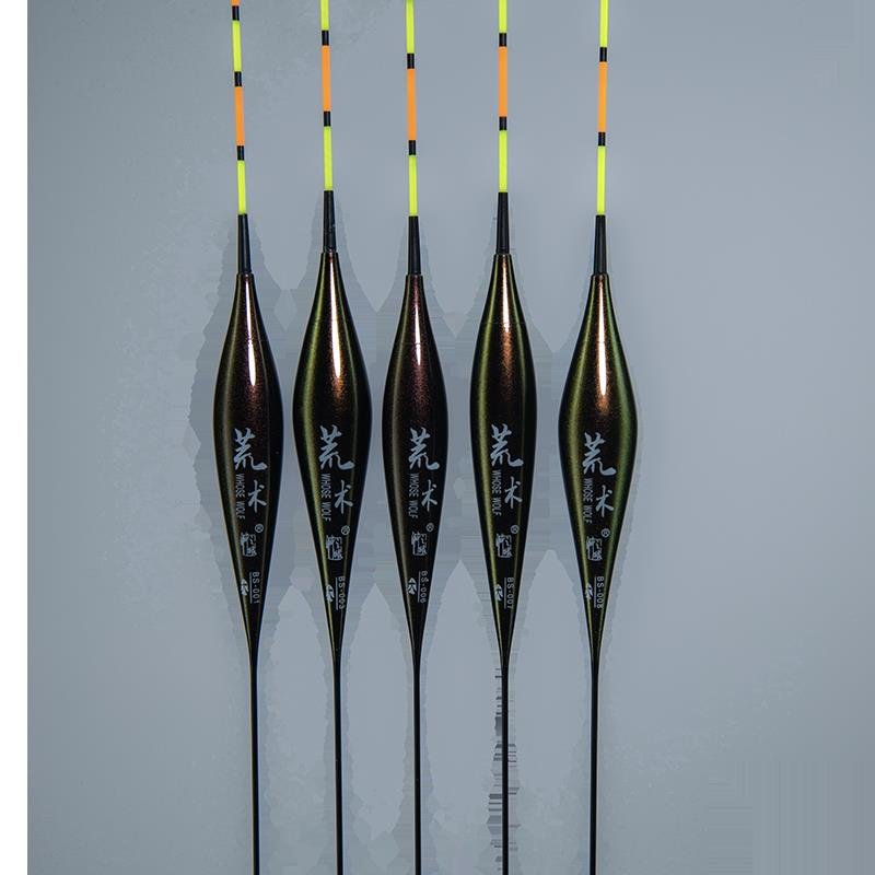 The e-fish floats day and night, and in the night, it's a light-eyed, small-eyed electronic