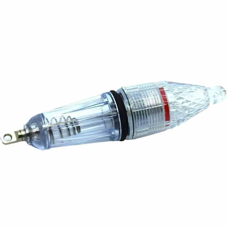 Battery seven-coloured fish headlights, fish-lighted bottom-fisher floats with long plastic sand