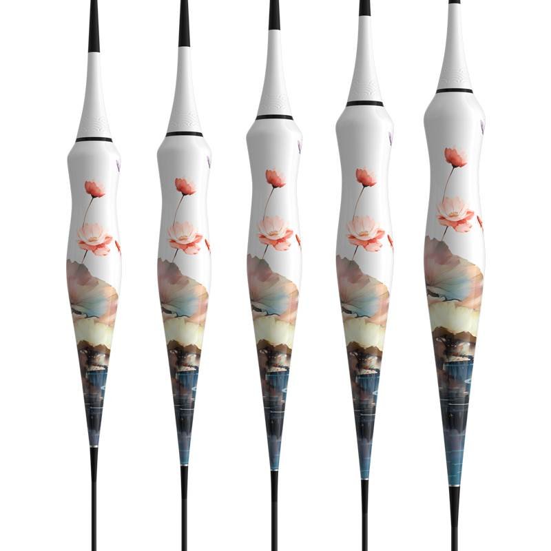 "The sacrificial biting hooks to the colored nightlight, and the scavengers to the porcelain carpfish to the night to float against the water