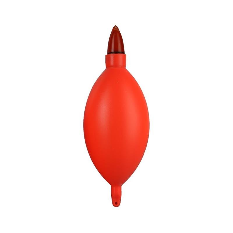 The big fish floats far away into the fishing pole, and the pole floats at night