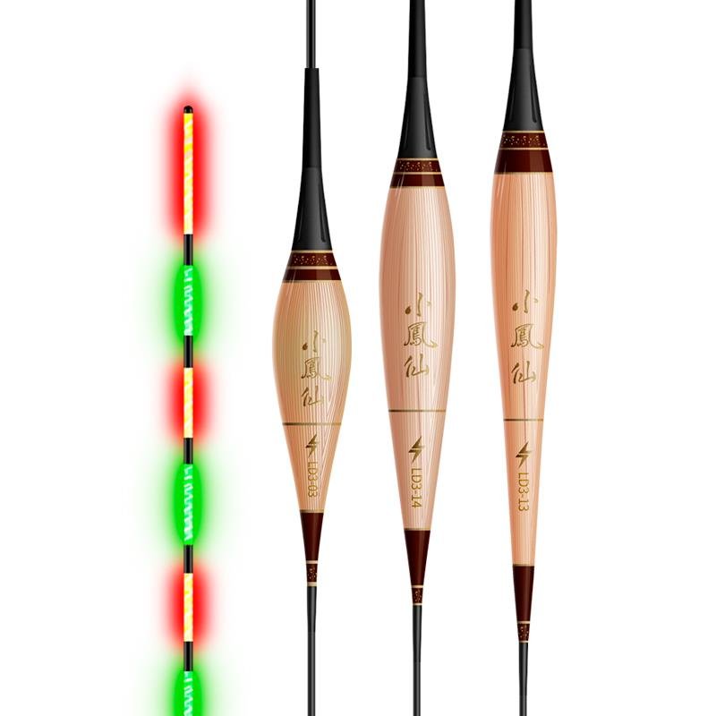 The reed bites the colored electron drifting day and night, and the fish drifting in the night