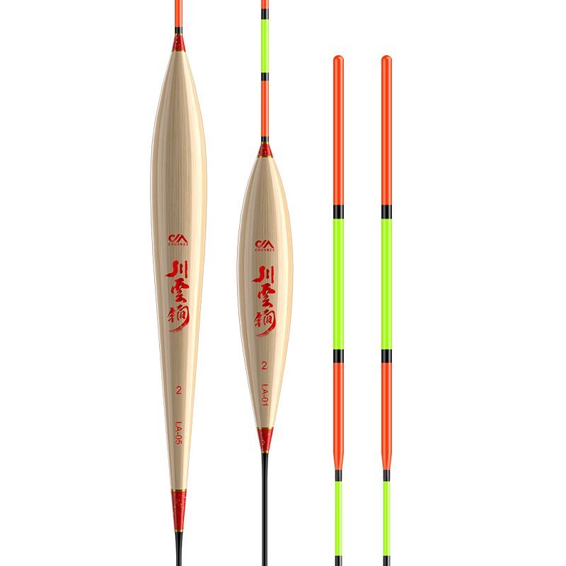 The reed fish are more visible and more sensitive to drift than the water