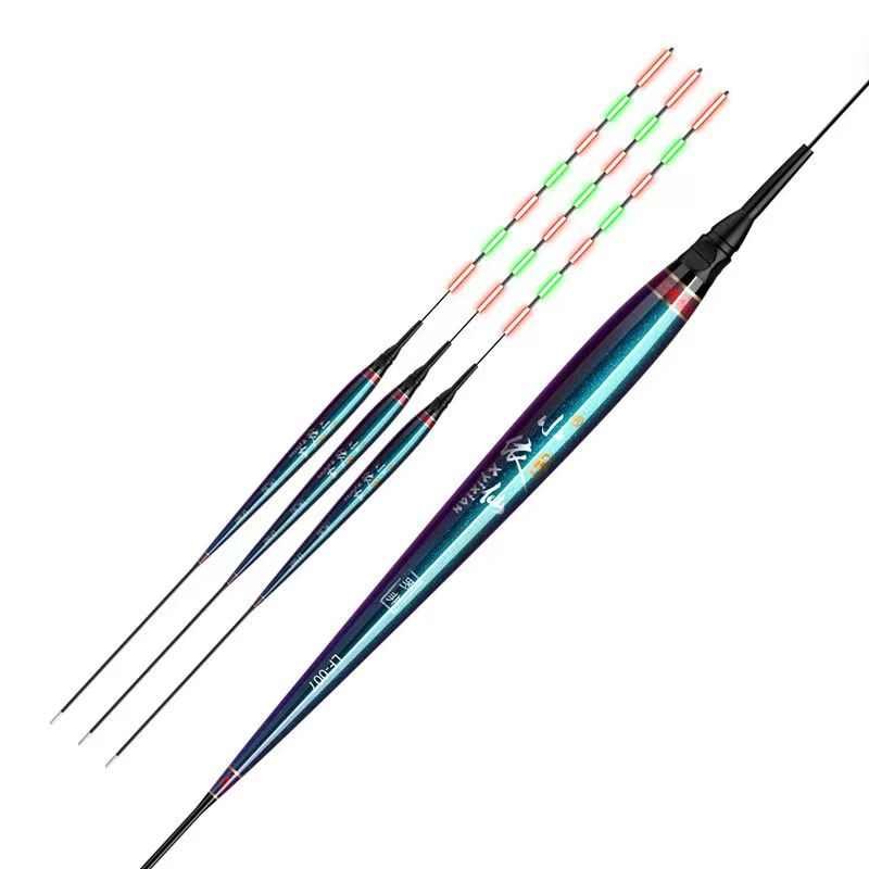 Rolfie's nightlight bite hooks with color-changed short-legged electron drifter fish