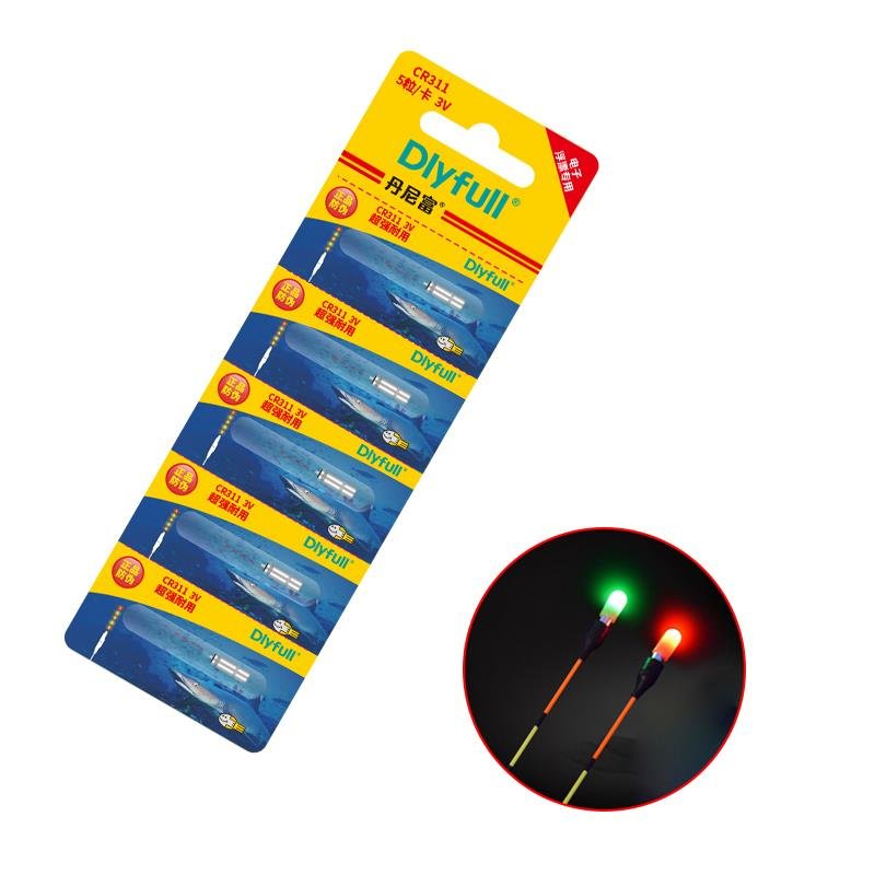 DANNY F. CR311 BATTERY FLOATS AT NIGHT AND FISHING AT NIGHT