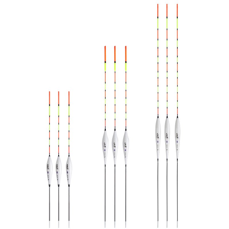 Three high-sensitization nano-fish packs with a thick and visible carp float