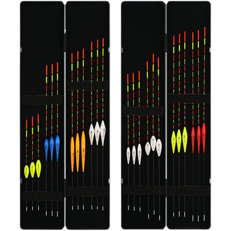 12 nanofish drifter packs with thick tails and visible near-sighted fishing gear for bottom drifters