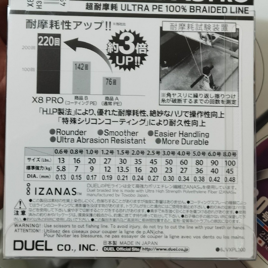DUEL 3-8, JAPANESE