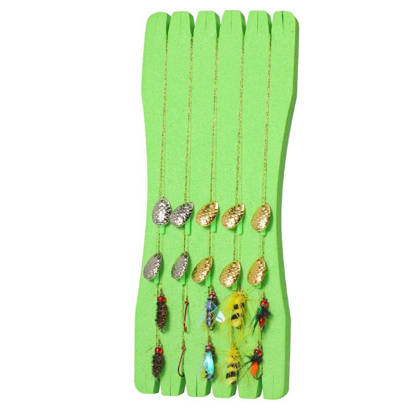 Luya's fake bait fly to hook up with a guacamole