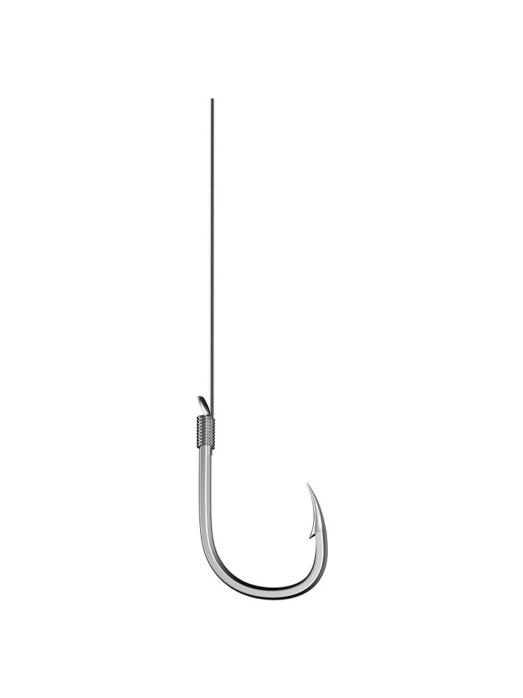 Fish hooks, two-lined, double-coated, entangled and wild fishing