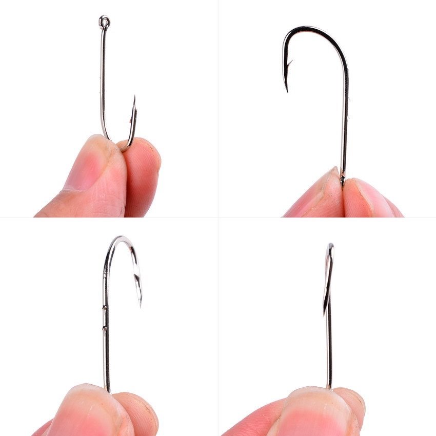 JM KING LUYA, TWO BACK-STABBING FISH HOOKS, LONG-STRINGED HOOKS TO THE LOIRE-HANDED SEAFISH, WITH A STINGED MOUTH HOOK