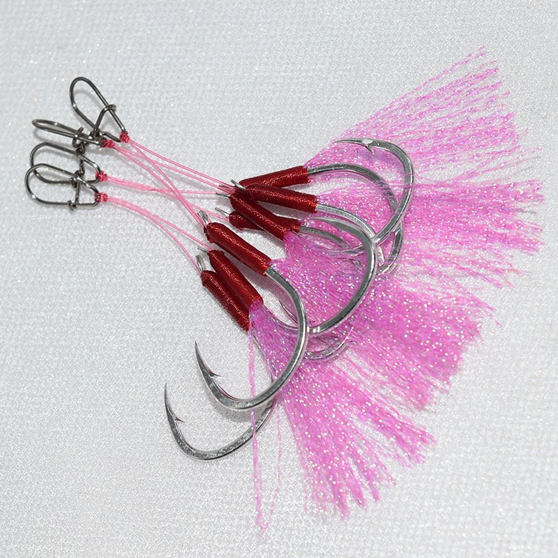 Sea fishing hooks, bottom-resistant bite wires, nylon hooks, boat lead, hooks