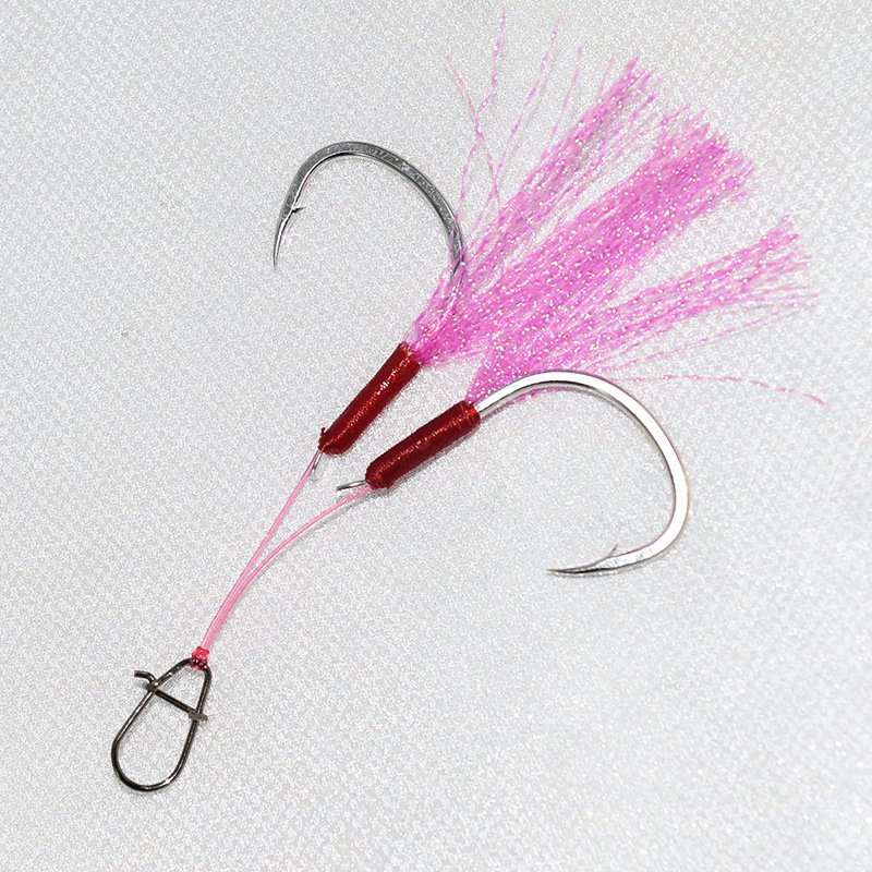 Sea fishing hooks, bottom-resistant bite wires, nylon hooks, boat lead, hooks