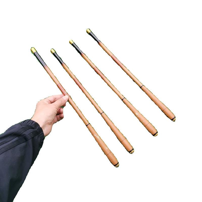 Carbide portable super short-end fish poles