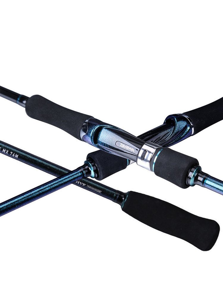 THE NEW E SISTER, DAIWA DAVAL EMERALDAS MX CS FISHING POLES, CARBIDE RODS, STRAIGHT-HAND RODS