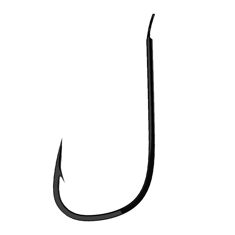 Japanese black-sleeved fish in bulk with retorted cuff hooks. Fish hook, white hook, small fish hook