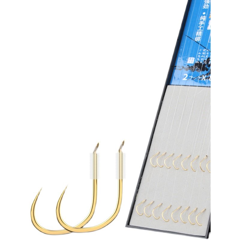 Hand-to-hand the yellowtail hooks have sting-free hooks, and the carp pool of the pikes has made a double hook