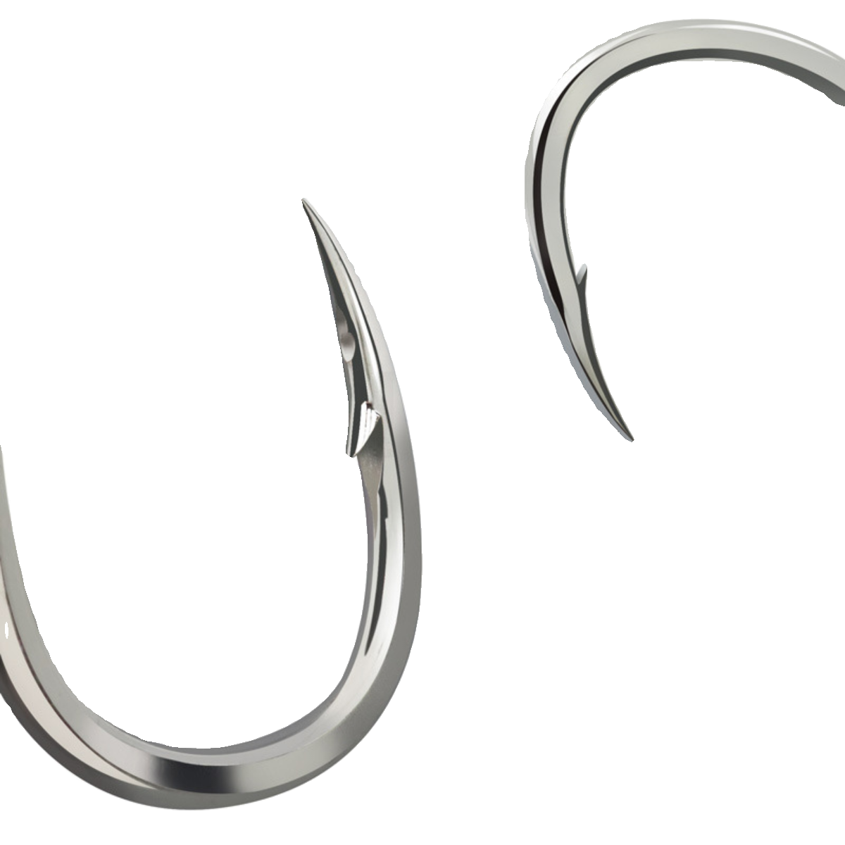 BKK8062 HEAVY IRON PLATE HOOKS FIVE TIMES REINFORCED BY A SINGLE BILLBOARD HOOK TO A BOAT AND A GOLD-GUN PLASTER HOOK