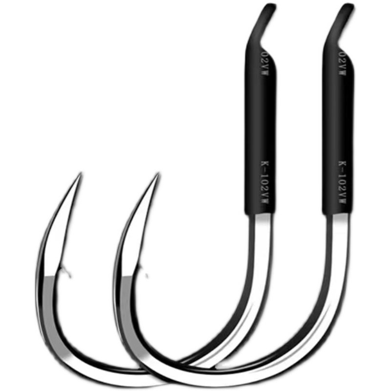 Giant imported fish hooks with tungsten tungsten tungsten tungsten tungsten slugs with stings and large bulk fishing accessories