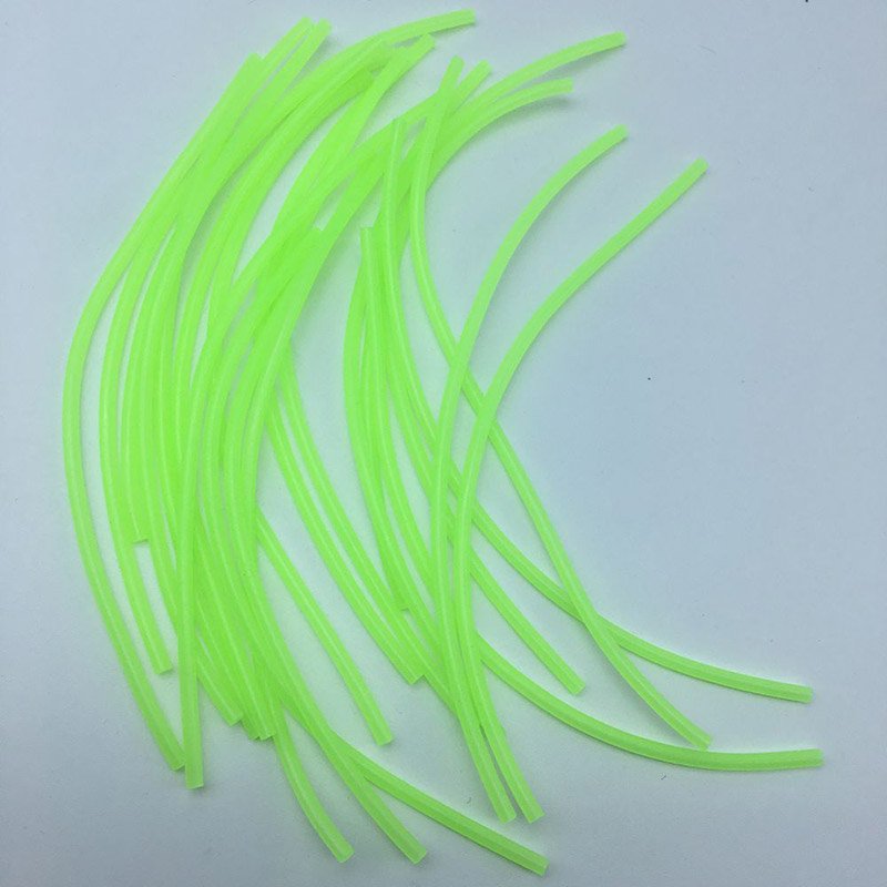 A fluorescent night fluorescent duct incubation line for entanglementing the line and fishing pole team for fishing accessories