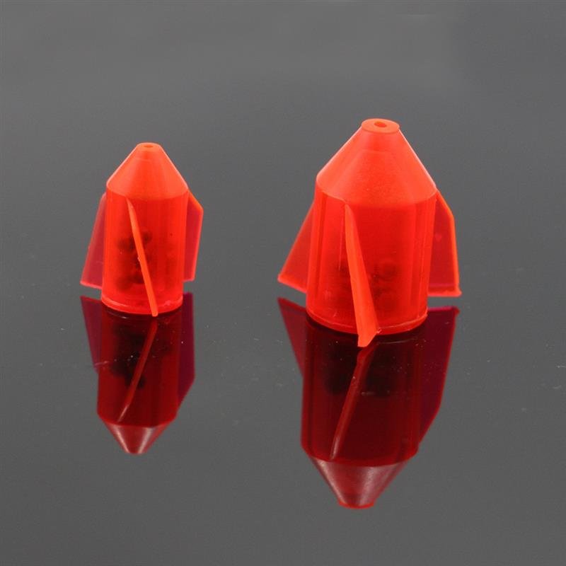 Scrambling bells, with stainless steel rollerfish baits in the tube