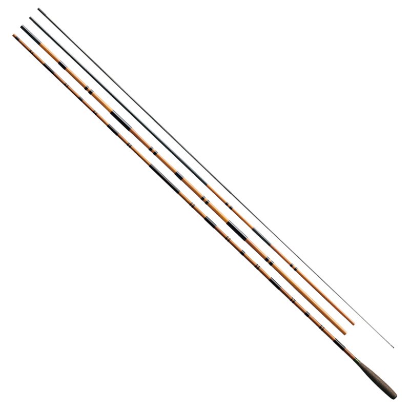 japanese gamakatsu gamma karz tienhui pole gear plugged in and followed the pole