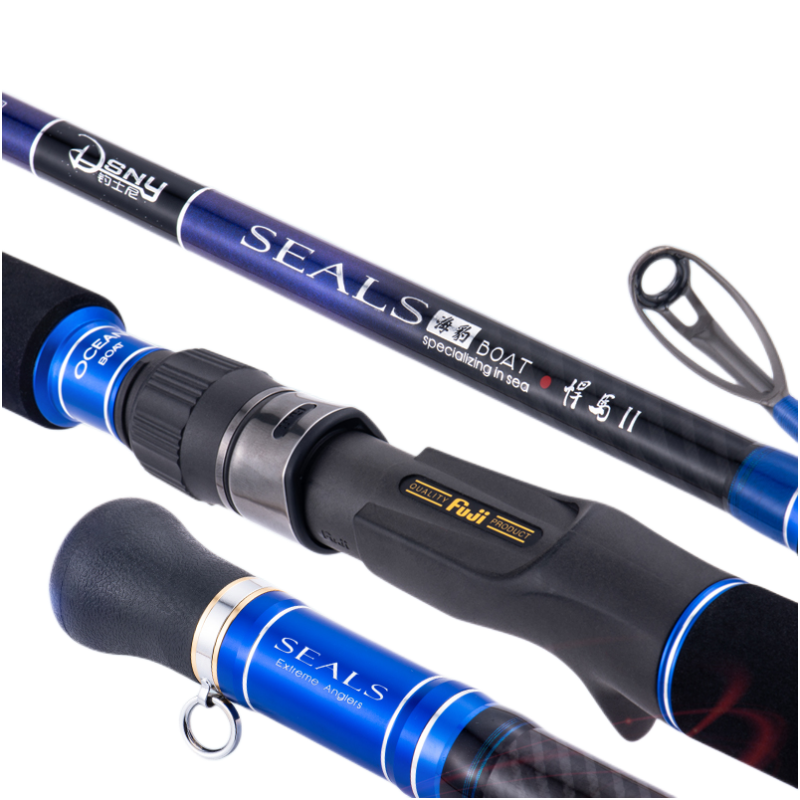 PISNY 2.28-3.0M COD POLE 200 DEEP SEA FISH POLE HUMMER II