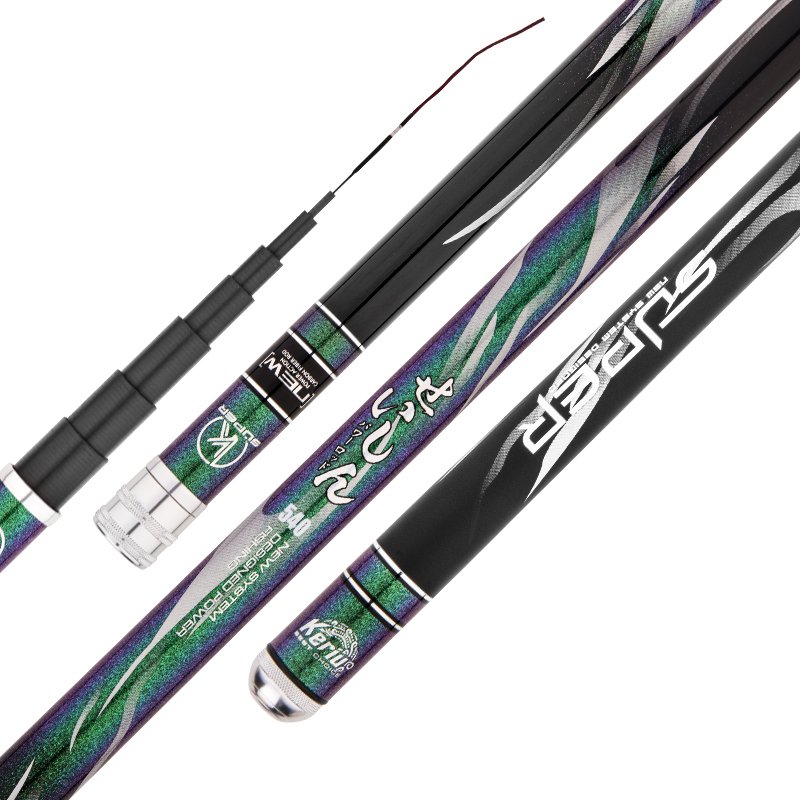 The new Japanese imported carbon short-street poles were too light and too hard