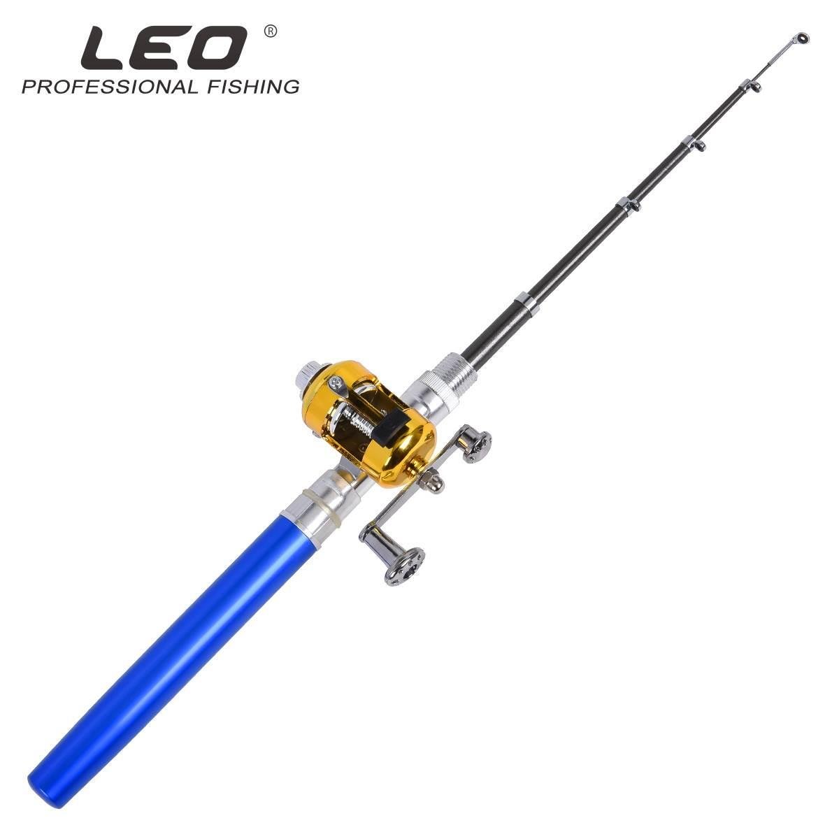 Y4515 PORTABLE POCKET ICE-FISHING ROD GEAR KIT