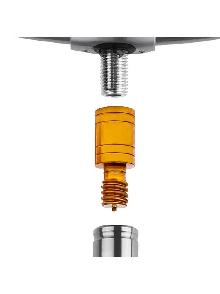 Alloy net-to-wire retrofitted screw head-to-head conversion of head-fishing gear fishing gear