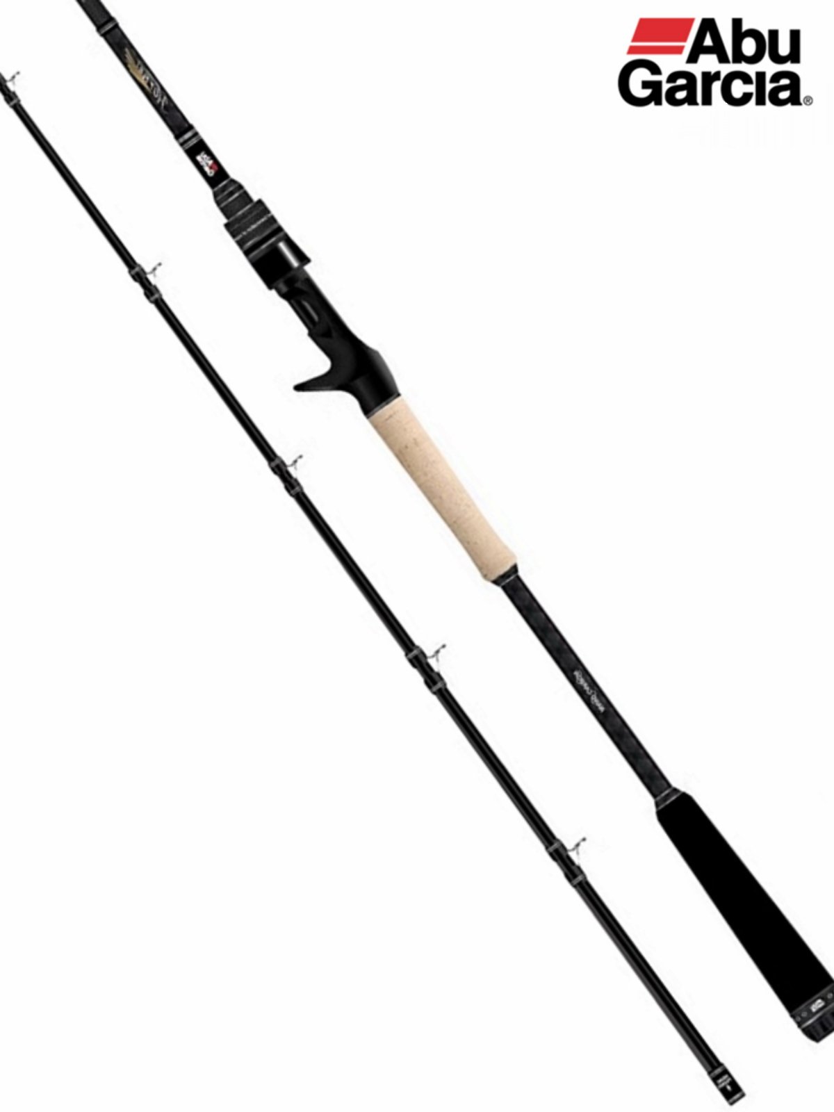 ABU ABU 24 NEW BUMBLEBEE PIONEER 2-DRIVE POLE, H/XH SUPER-HARD, LUAYAN POLE BLACK