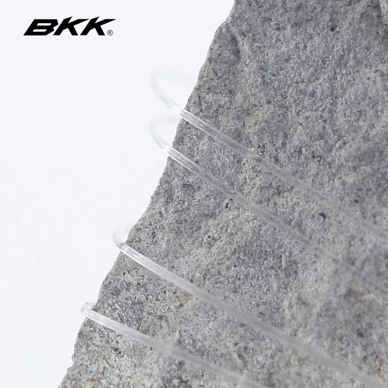 BKK-LOWTOOTH DOUBLE-COATED BLACK-TOCKED FISH HOOKS TIED TO A SET OF FISHING HOOKS