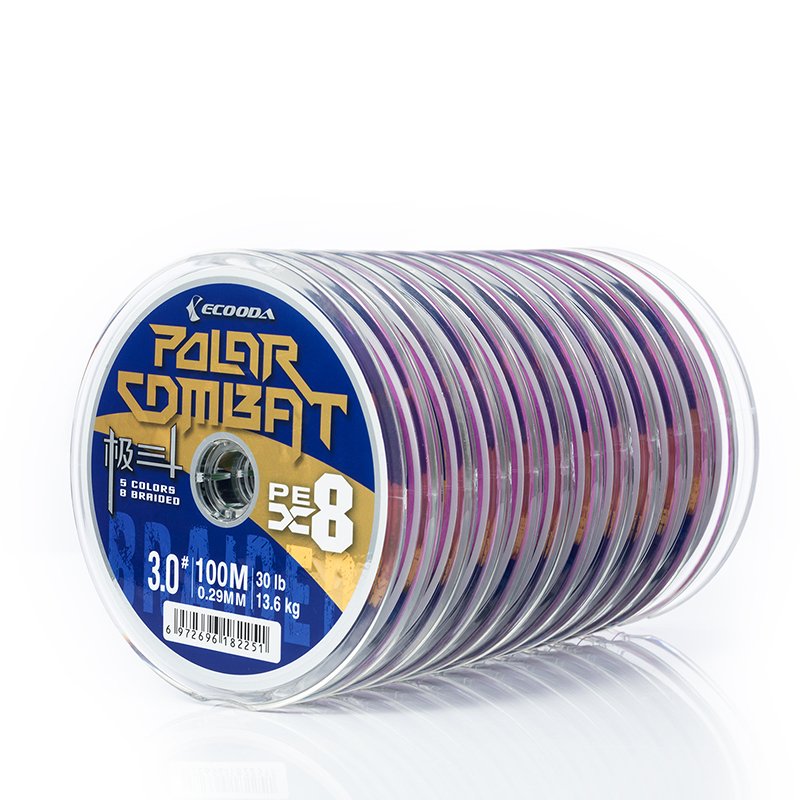 Icuda/ECOODA large line, 1,200-metre sea-fishing line sub-line deep sea boat fishing for 8 sea-fishing lines