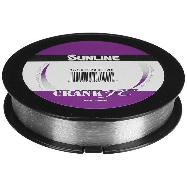 Sunline Crank FC Carbon-Reacting Booby Main Line Subfish Line, Sanse, Japan