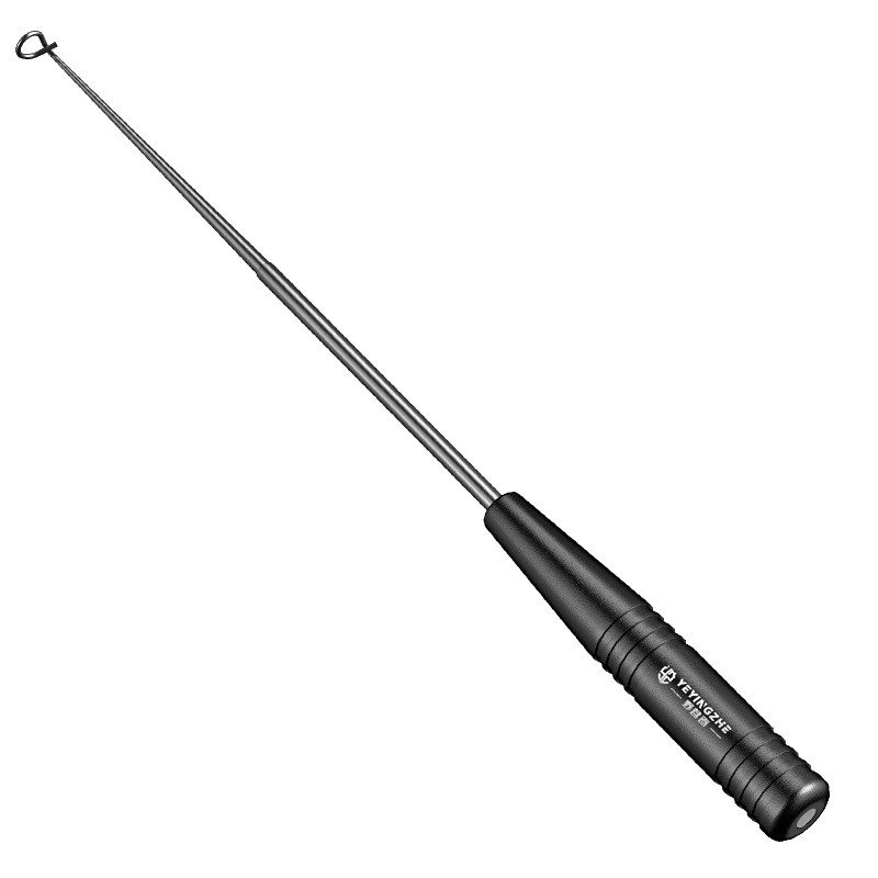 Campers blindly poked the stainless steel decoder hooker, a multi-purpose hooker, a fish drawer