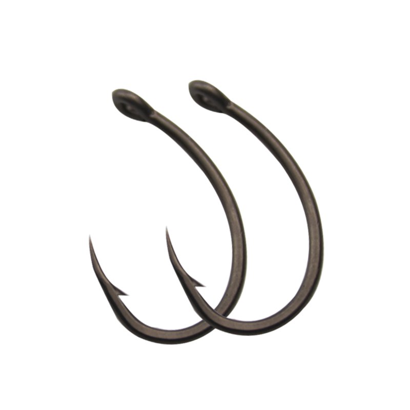 The camel-back hook has a stinged fish hook to import a high-carbon steel pipe to the back side of the ring with a hard twig hook