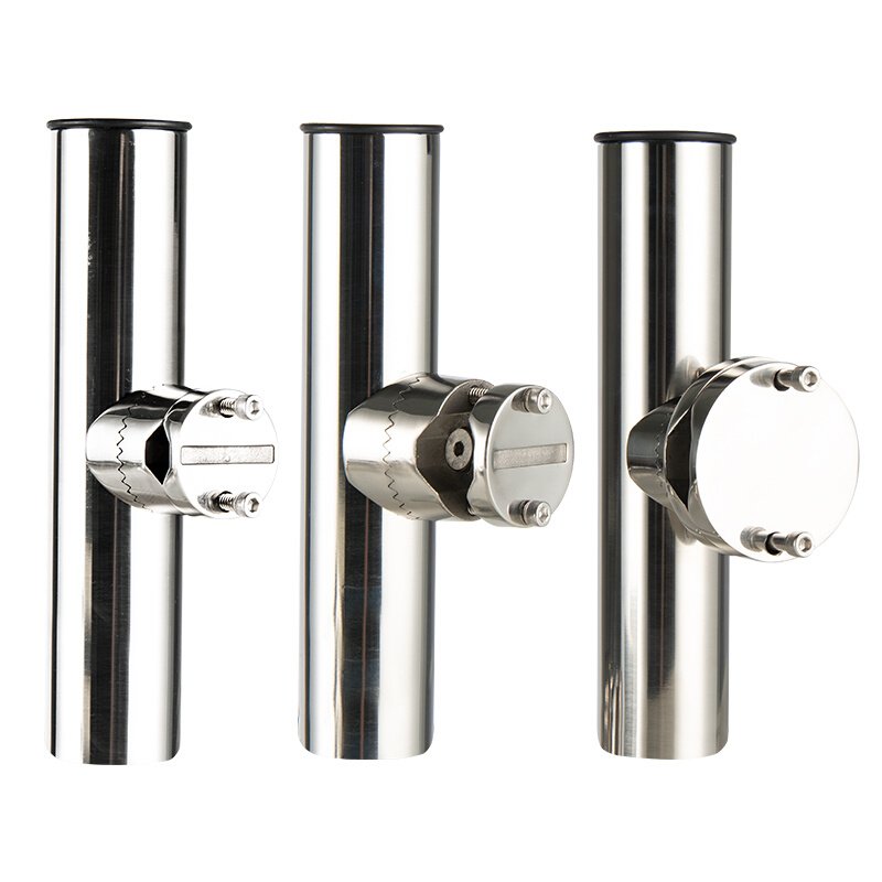 Stainless steel motorbike fishing poles and boats fishing for Luya cruisers with rods and cannons