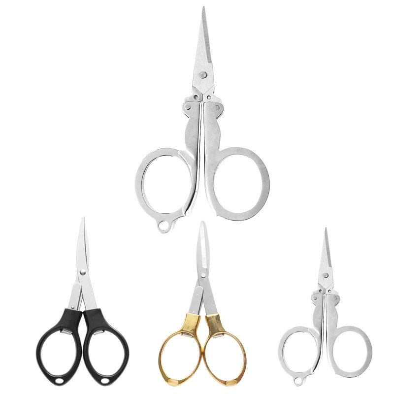 SCISSORS/FISHING A1P69 - COLLAPSE LINE CLIPPER WITH ROTTING STEEL SCISSORS