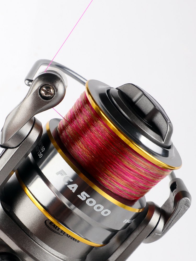 The main line of the fish line is soft and strung, and it's made for Germany to import the original Snylonian pole to fish against the entanglement