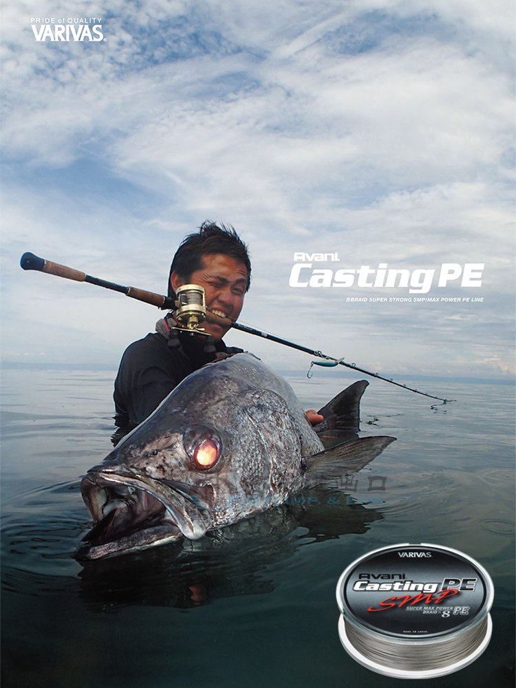 JAPANESE IMPORTS OF THE VARIVAS VARIVAS VIAGRA PE LINE GT DISTANT 8 WEAVERED FRESHWATER SEA FISHING LINE