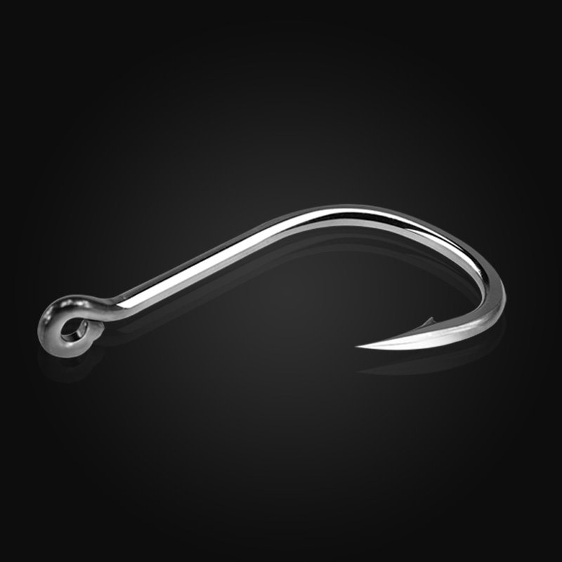 Izzy fish hooks with ring-and-screw scrambling scrambling