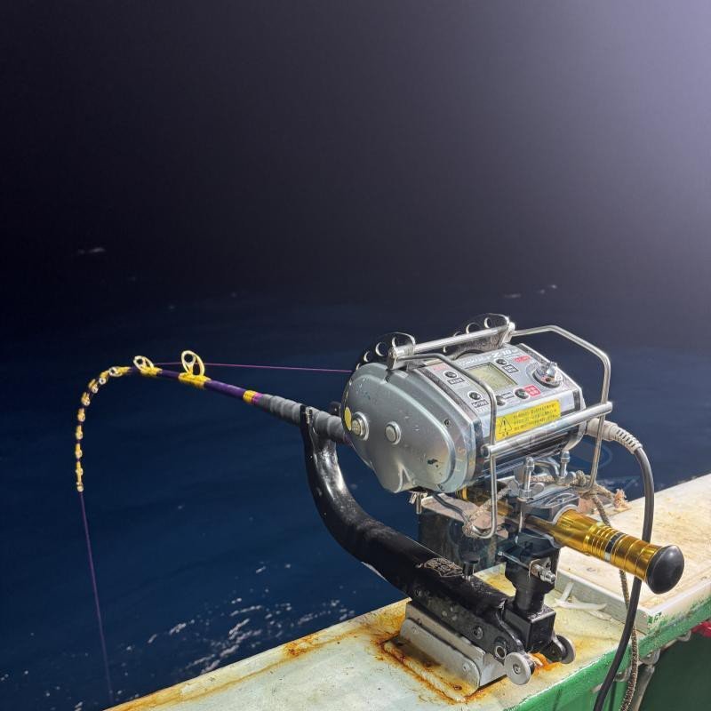 JM SOLID ELECTRIC WINCH POLE JIGINGMASTER DEEP-SEA VESSEL VIP2.5 M588/788 ELECTRIC ROD